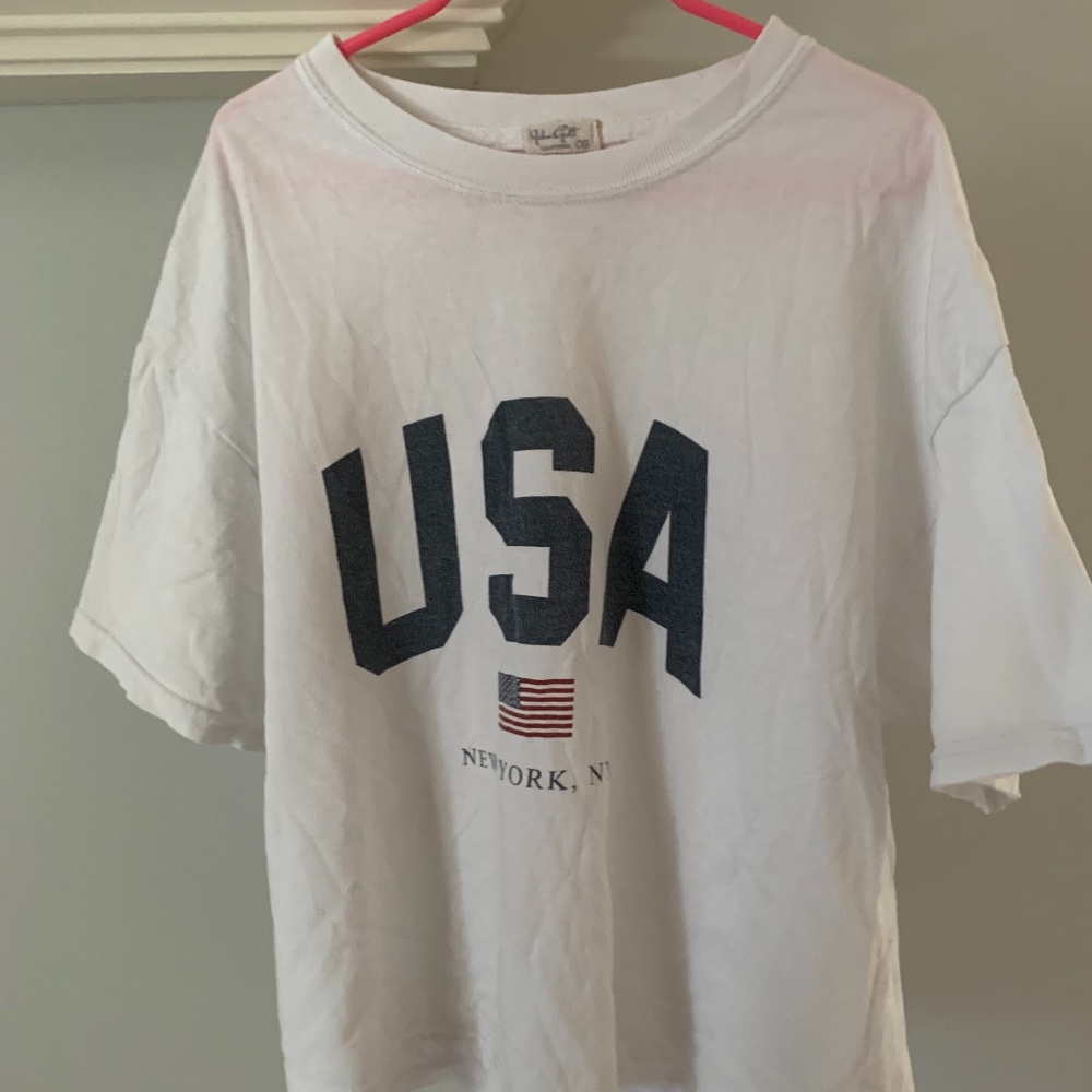 USA T-shirt Brandy Melville